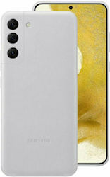 Samsung Leather Cover Light Grey (Galaxy S22+)