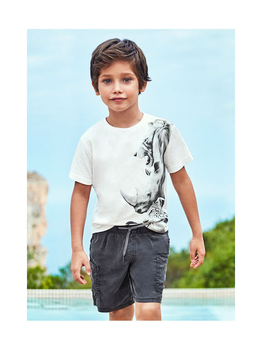 Mayoral Kids Shorts/Bermuda Fabric Gray