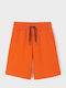 Kids' Shorts/Bermudas Fabric Orange