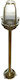 Elvhx Outdoor Floor Lamp Small Post IP43 for E27 Bronze