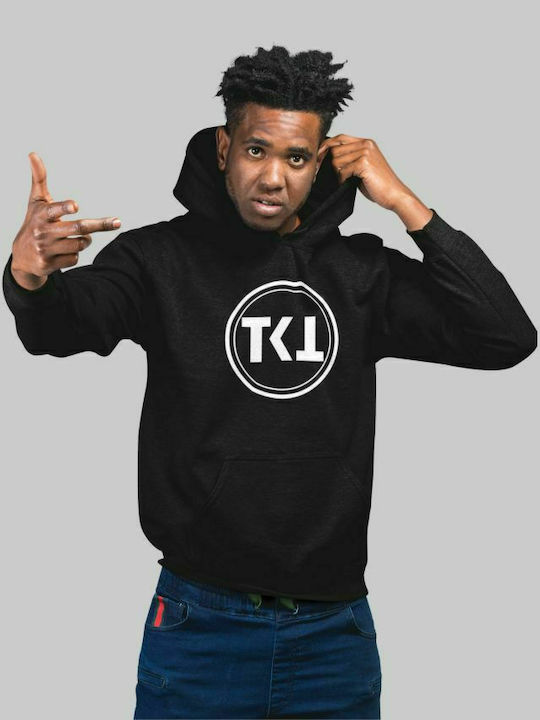 Teeketi Hooded Sweatshirt - BLACK