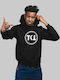 Teeketi Hooded Sweatshirt - BLACK