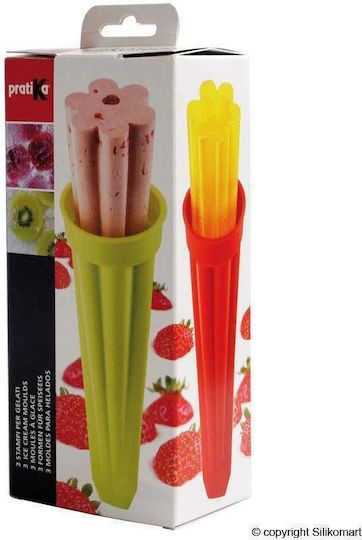 Silikomart Backformen Und Tabletts Eiscreme / Eislutscher 3 Stück