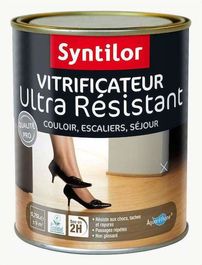Syntilor Vitrificateur Ultra Résistant Surface Varnish Water Colorless Satin 750ml