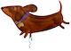 Balloon Foil Jumbo Brown 98cm
