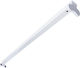 Elvhx Double-Ended Lighting Batten T5 with 2 Slots for LED Bulbs 120cm