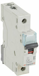 Legrand 1-Pole Automatic Circuit Breaker 4A 404166