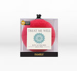 Treat Me Well Family Classic Bath Sponge Soft Small Red