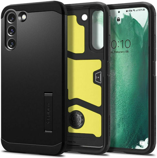 Spigen Tough Armor Задна корица Пластмаса 2мм Черен (Galaxy S22+ 5G)