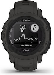 Garmin Instinct 2S 40mm Αδιάβροχο Smartwatch με Παλμογράφο (Graphite)