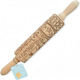 Scrap Cooking Fondant Roller made of Wood 39x4.5cm