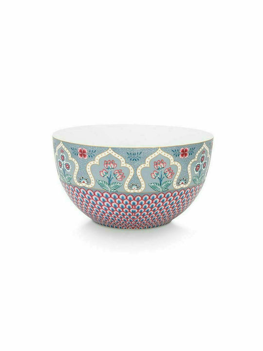 PiP Studio Flower Festival Porcelain Salad Bowl...