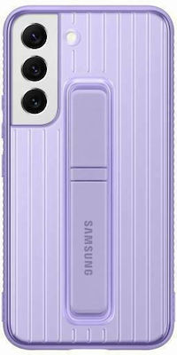 Samsung Protective Standing Cover Umschlag Rückseite Kunststoff Lavender (Galaxy S22 5G) EF-RS901CVEGWW