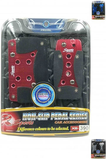 XB-390 Pedalsatz Universal Rot 2Stück
