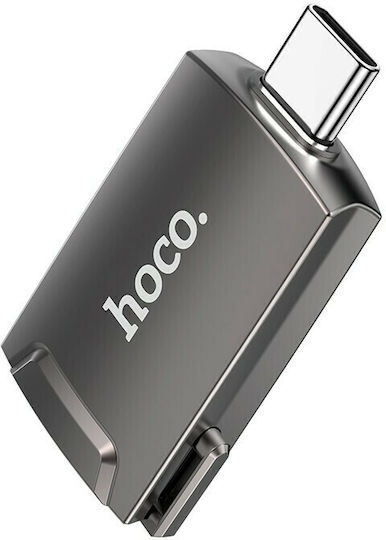 Hoco UA19 Converter USB-C male to HDMI female Gray 1pcs
