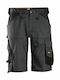 Snickers Workwear Allroundwork Loose Βερμούδα Εργασίας Γκρι