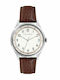Ted Baker Daquir Men's Watch 40mm Battery with Brown Leather Strap