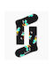 Happy Socks Island In The Sun Patterned Socks Black