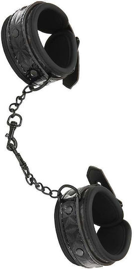 Dream Toys WhipSmart Diamond Handcuffs Handcuffs Black