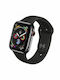 T55 Smartwatch mit Pulsmesser (Schwarz)