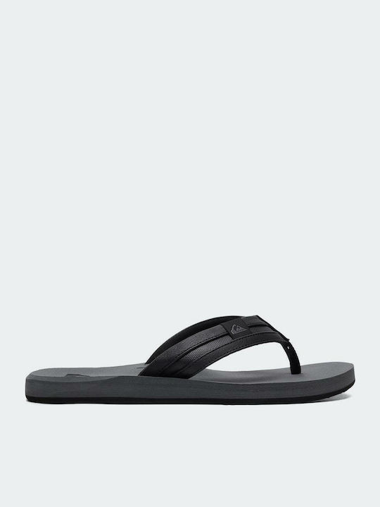 Quiksilver Carver Squish Ανδρικά Flip Flops Γκρι