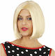 Carnival Wig Straight Blond Bob