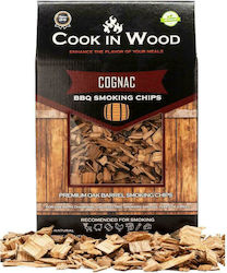 Cook in Wood Chips din Lemn Chipsuri pentru Fumat la Grătar cu Aromă Coniac 900gr