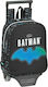 Bat-Tech Batman School Bag Trolley Kindergarten in Black color