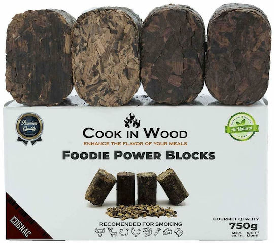 Cook in Wood Cognac BBQ Smoking Chunks 200gr 4pcs