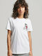Superdry Damen Sportlich T-shirt Brilliant White