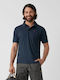 Crowley Polo Μπλούζα Κοντομάνικη Navy Μπλε
