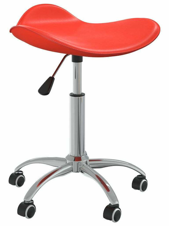 Office Stool Red 44x44x46cm