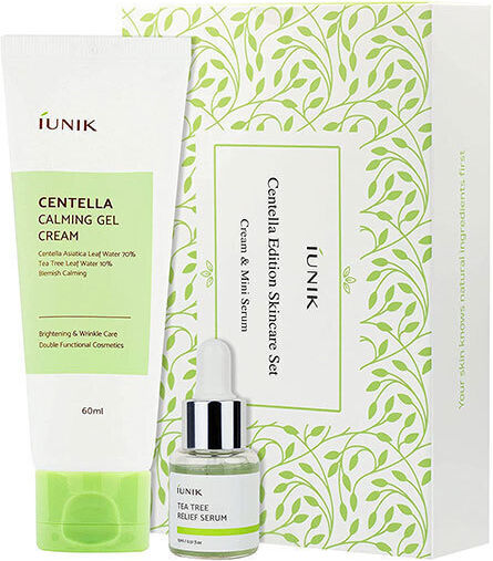 iUNIK Centella Σετ Περιποίησης για Ενυδάτωση & Κατά της Ακμής