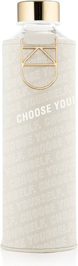 Equa Choose yourself Μπουκάλι Νερού Γυάλινο με Βιδωτό Καπάκι Διάφανο 750ml Equa Choose yourself Μπουκάλι Νερού Γυάλινο με Βιδωτό Καπάκι Διάφανο 750ml