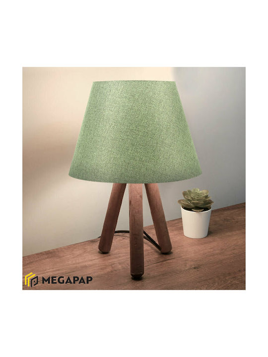 Megapap Lander Wood Table Lamp for Socket E27 w...