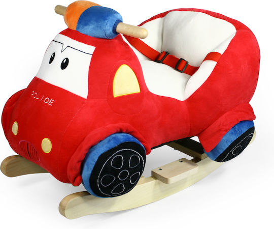Avra Toys Πυροσβεστικό Κουνιστό Παιχνίδι Αυτοκινητάκι με Ήχους Κόκκινο
