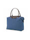 Benzi Fabric Shopping Bag Blue