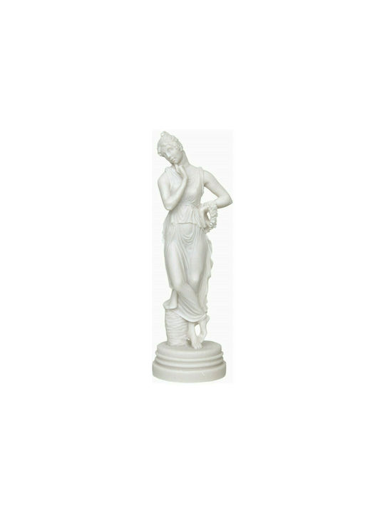 Statuia Persephone - Fiica lui May (Albastru alb 16cm)