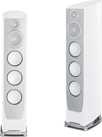 Paradigm Persona 5F Ζεύγος Ηχείων Hi-Fi Δαπέδου 500W 3 Δρόμων Π24.1xΒ42.7xΥ118.5εκ. Λευκό Γυαλιστερό