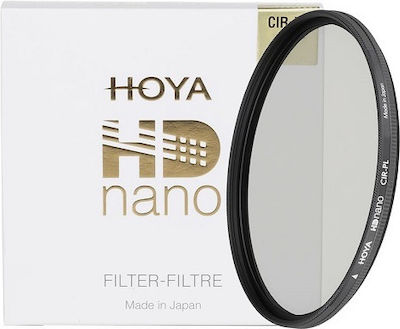 Hoya HDNano Φίλτρo CPL / HD Διαμέτρου 58mm για Φωτογραφικούς Φακούς