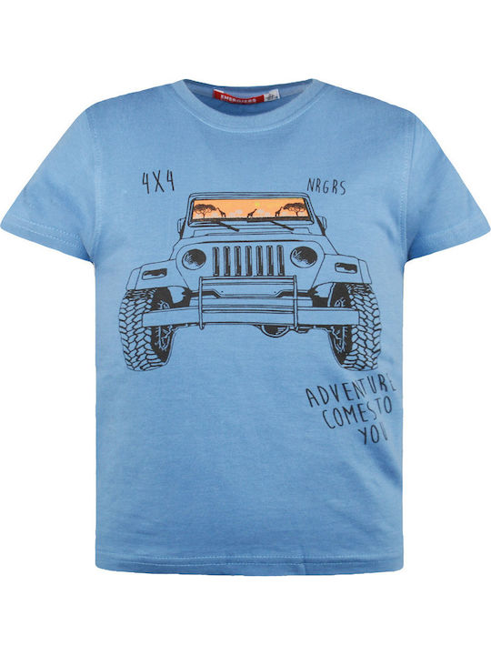 Energiers T-shirt Γαλάζιο