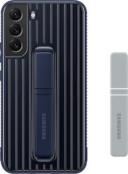 Samsung Protective Standing Cover Back Cover Πλαστικό Ανθεκτική Navy Μπλε (Galaxy S22+ 5G)