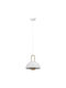 Eglo Calmanera Pendant Light Single-Light Bell for Socket E27 White