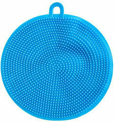 Silicone Kitchen Sponge for Dishes Blue