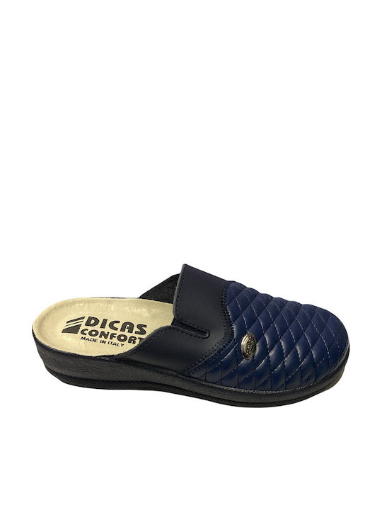 Dicas 229/BIC Damen Leder Anatomisch Clogs Blau Dicas 229/BIC Damen Leder Anatomisch Clogs Blau