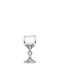 Bohemia Sterna Set de pahare Lichior/Ouzo din Cristal Platin Cu picior 50ml 6buc