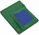 Krausmann Waterproof Tarpaulin 140gr/m² 8x12m. Light Type Green