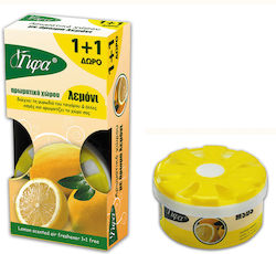 Γίφα Set Fragrance Gel with Fragrance Lemon 2pcs 70gr