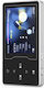 Ruizu D08 MP3 Player (16GB) με Οθόνη TFT 2.4" Μαύρο