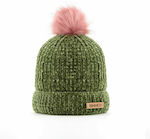 Sinner Connor Ribbed Beanie Cap Green SIWE-355-75
